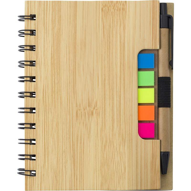 Wire bound notebook with ballpen - Promotions Only Group Limited