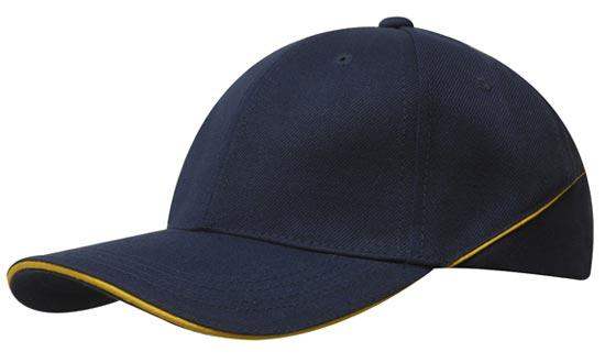 American Premium Twill with Sandwich Trim on Peak & Crown - Promotions Only Group Limited