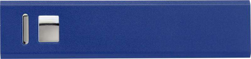 Aluminium power bank with 2600mAh Li-ion battery - Promotions Only Group Limited