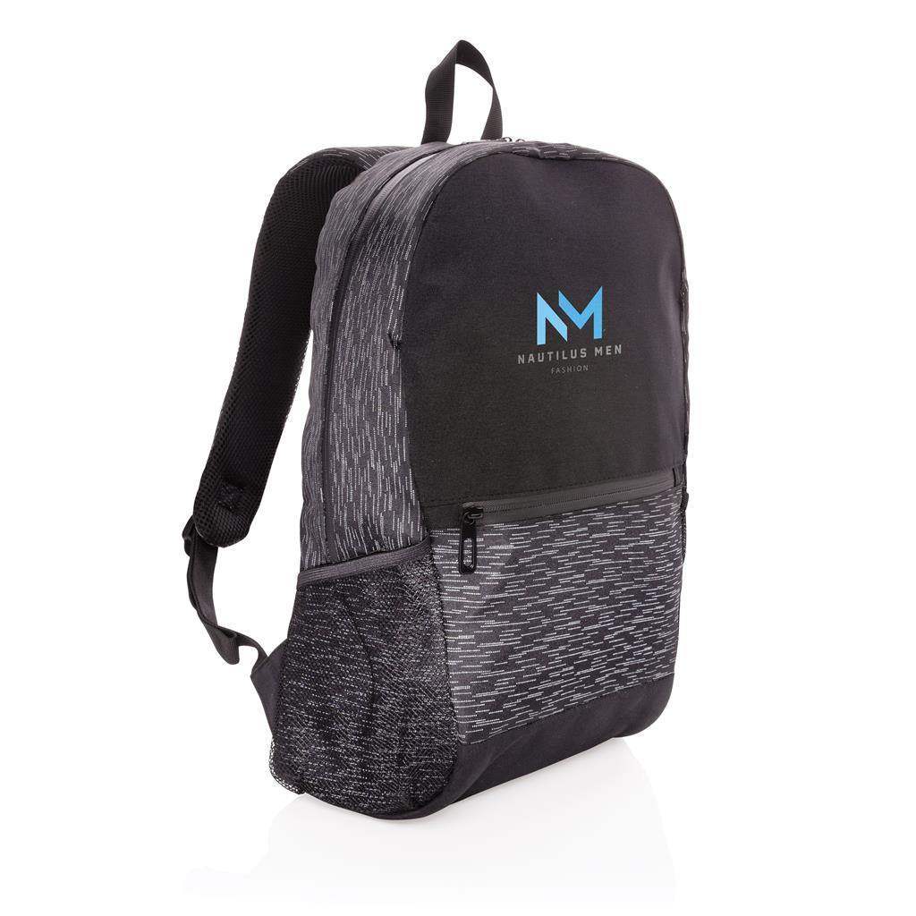 RPET Reflective Laptop Backpack - Promotions Only Group Limited