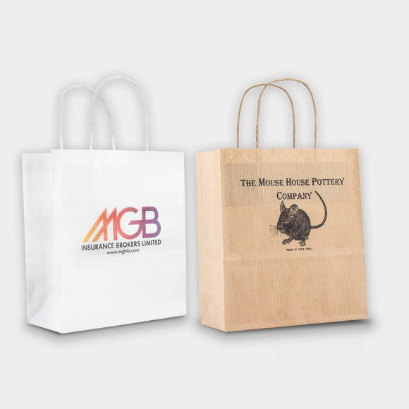 Mini Kraft Paper Bag Full Colour Print - Promotions Only Group Limited