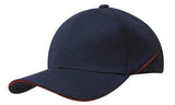 American Premium Twill with Sandwich Trim on Peak & Crown - Promotions Only Group Limited