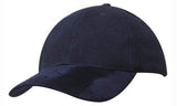 Structured Brushed Heavy Cotton with Suede Peak Cap - Promotions Only Group Limited