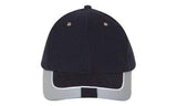 Brushed Heavy Cotton Cap with Reflective Trim - Promotions Only Group Limited
