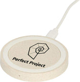 5W Wheat Straw Wireless Charging Pad - Promotions Only Group Limited