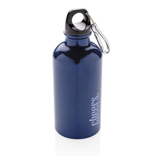 Aluminium Reusable Sport Bottle with Carabiner - Promotions Only Group Limited