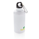 Aluminium Reusable Sport Bottle with Carabiner