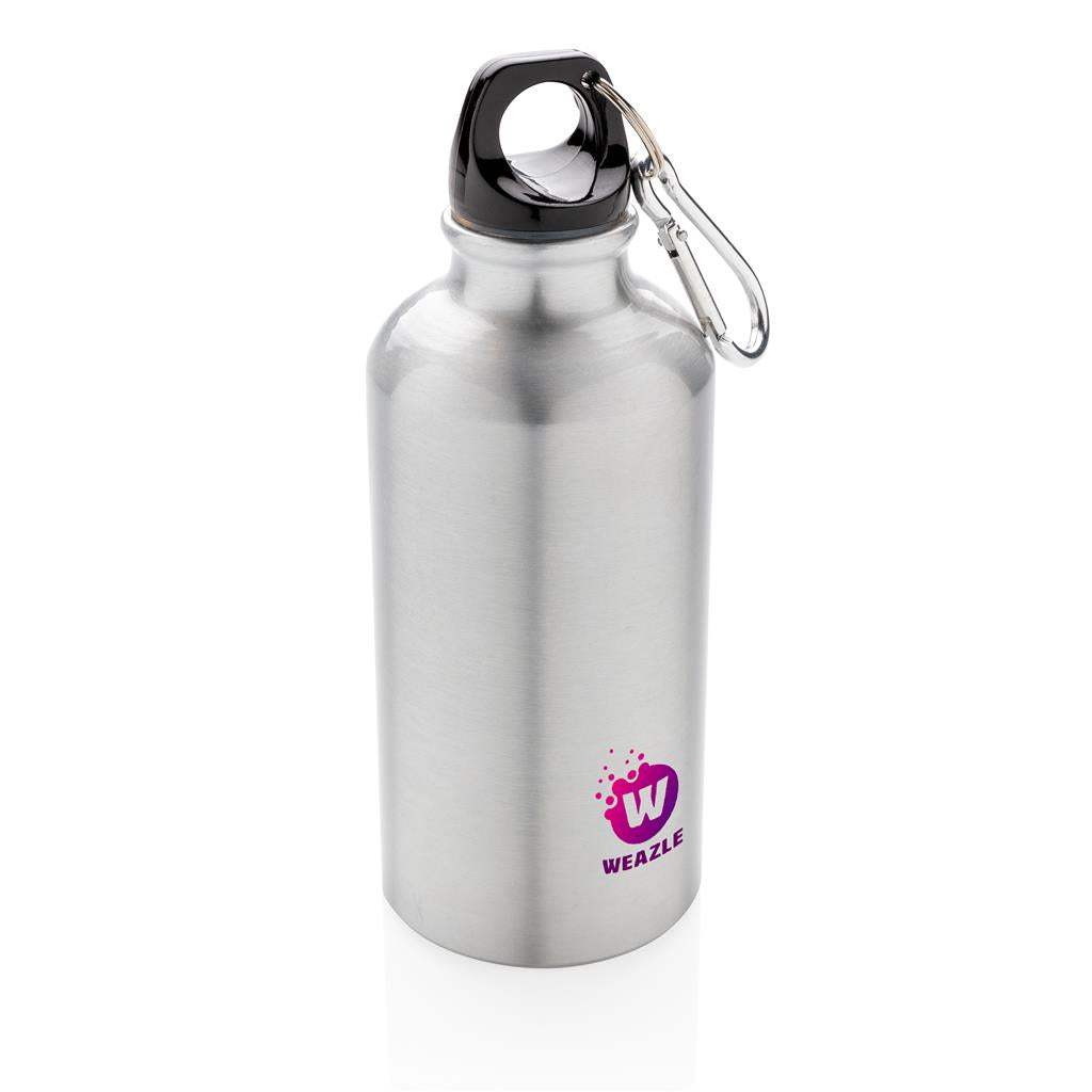 Aluminium Reusable Sport Bottle with Carabiner - Promotions Only Group Limited