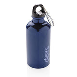 Aluminium Reusable Sport Bottle with Carabiner