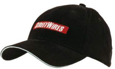 Brushed Heavy Cotton Cap w/Reflective Sandwich - Promotions Only Group Limited