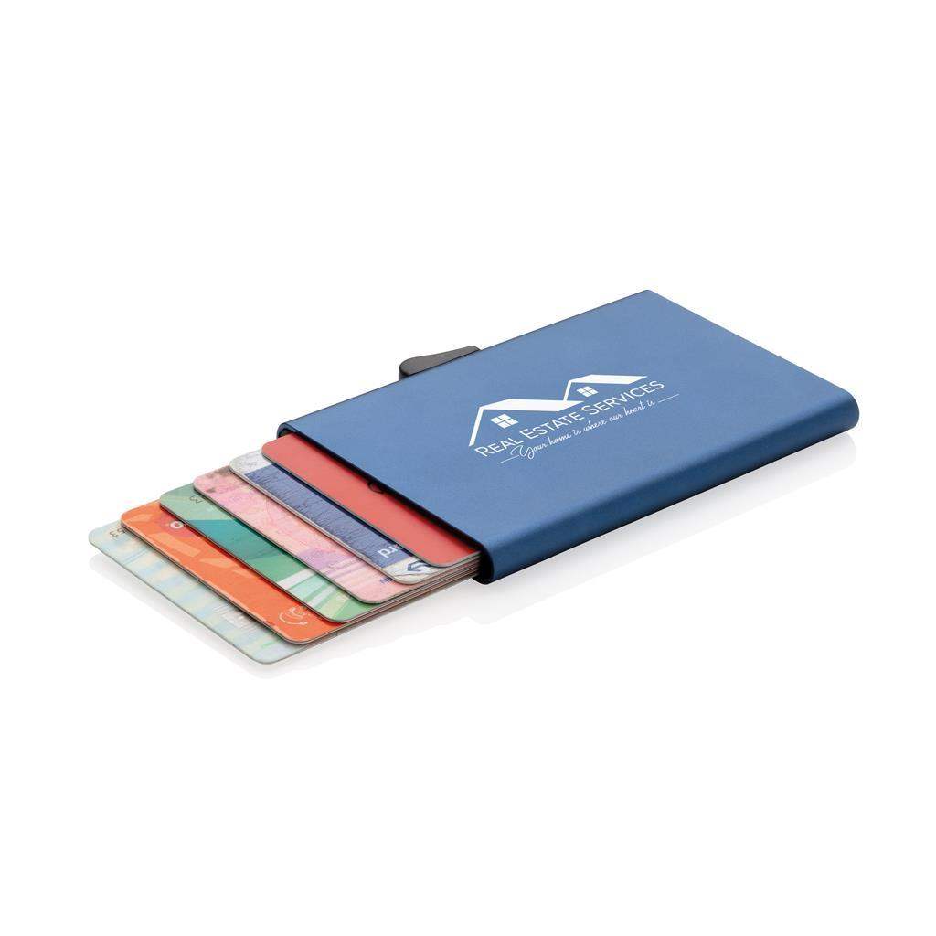 C-Secure aluminum RFID card holder - Promotions Only Group Limited