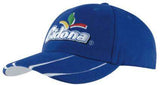 Laminated Two-Tone Peak Cap - Promotions Only Group Limited