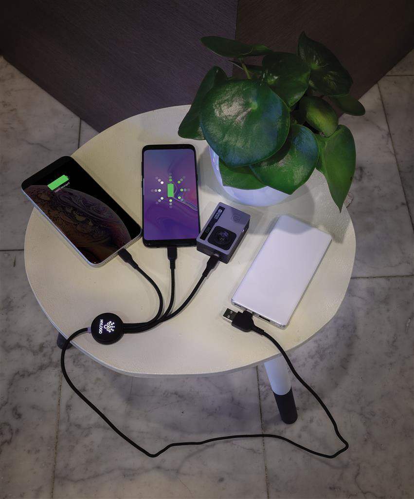 Light up logo 6-in-1 cable - Promotions Only Group Limited