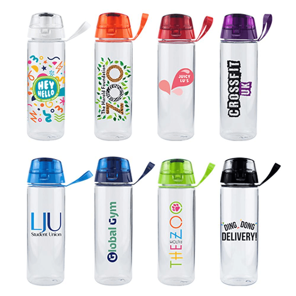 Tritan Water Bottle with Handle Full Colour Print - Promotions Only Group Limited