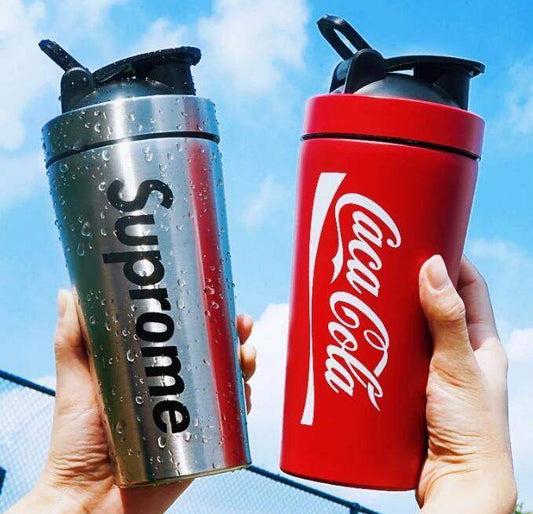 Metal Protein Shaker Double Walled 720ml - Promotions Only Group Limited